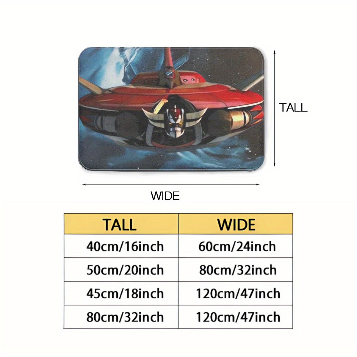 Ufo Robot Goldrake Modern Flan – Home Bathroom Dimensions recenzja i cena