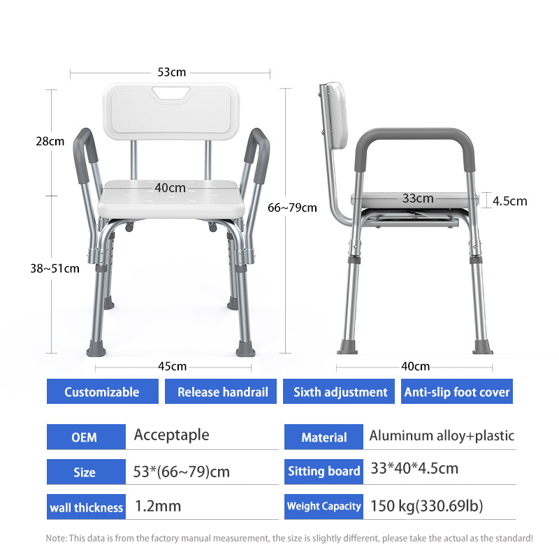 Toilet Chair Aluminum Bathroom – Home Bathroom Furniture recenzja i cena